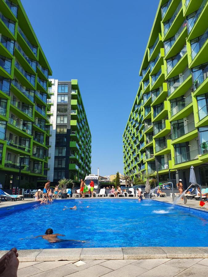 Aquamarine - Pool & Spa Beach Resort Năvodari Esterno foto